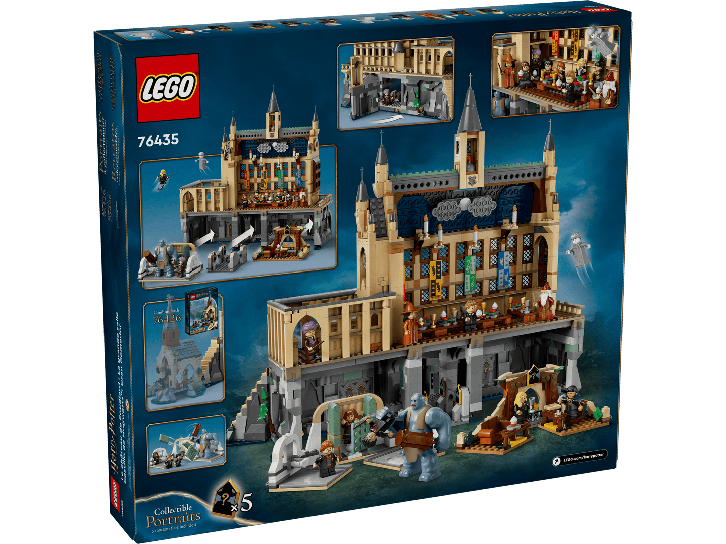 LEGO Harry Potter 76435 Hogwarts Grote Zaal | Zweinstein Kasteel