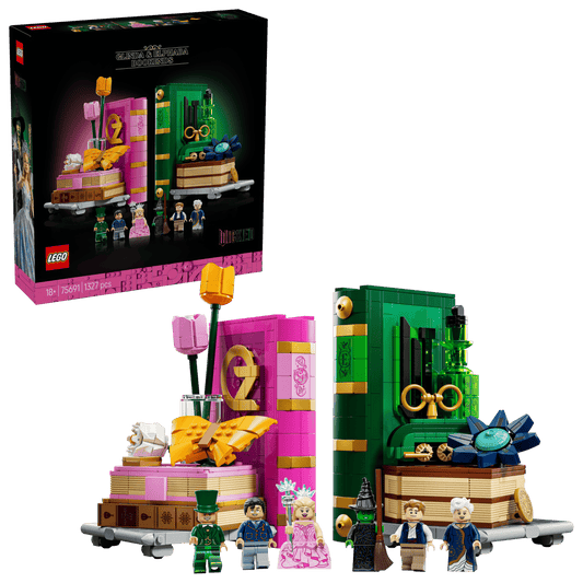LEGO Wicked 75691 Glinda & Elphaba Bookends | 1327 onderdelen