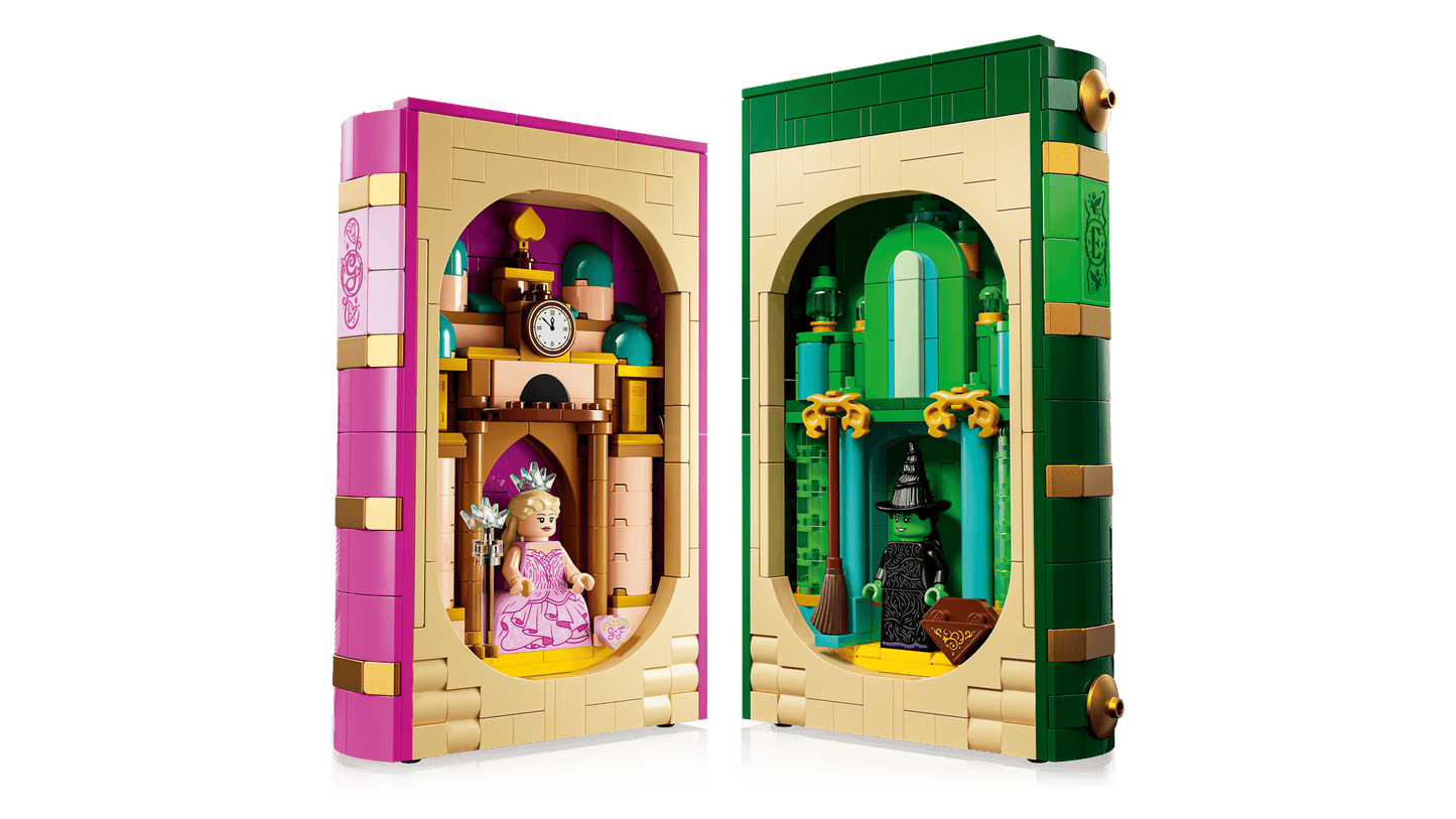 LEGO Wicked 75691 Glinda & Elphaba Bookends | 1327 onderdelen
