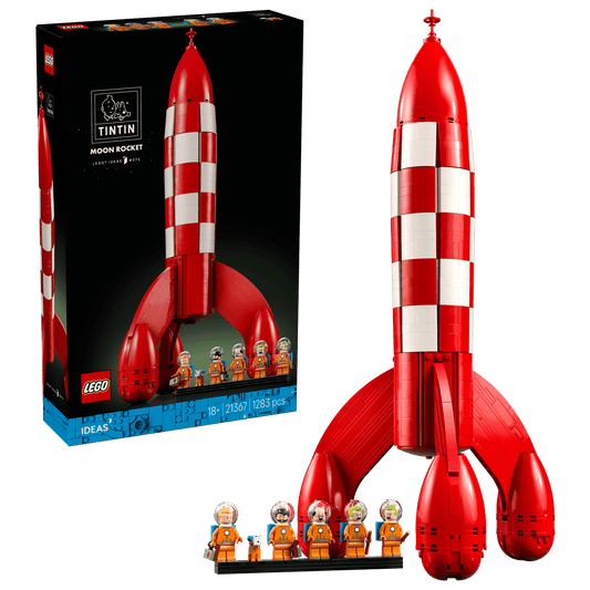 LEGO Ideas 21367 Tintin Maanraket | Kuifje Verzamelset