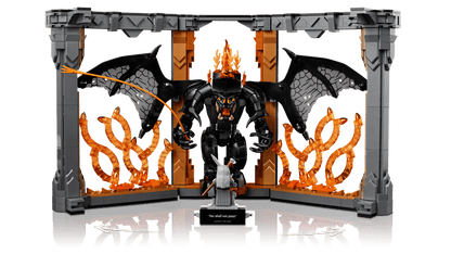 LEGO Icons 10367 The Lord of the Rings Balrog Book Nook | 18+ Displayset