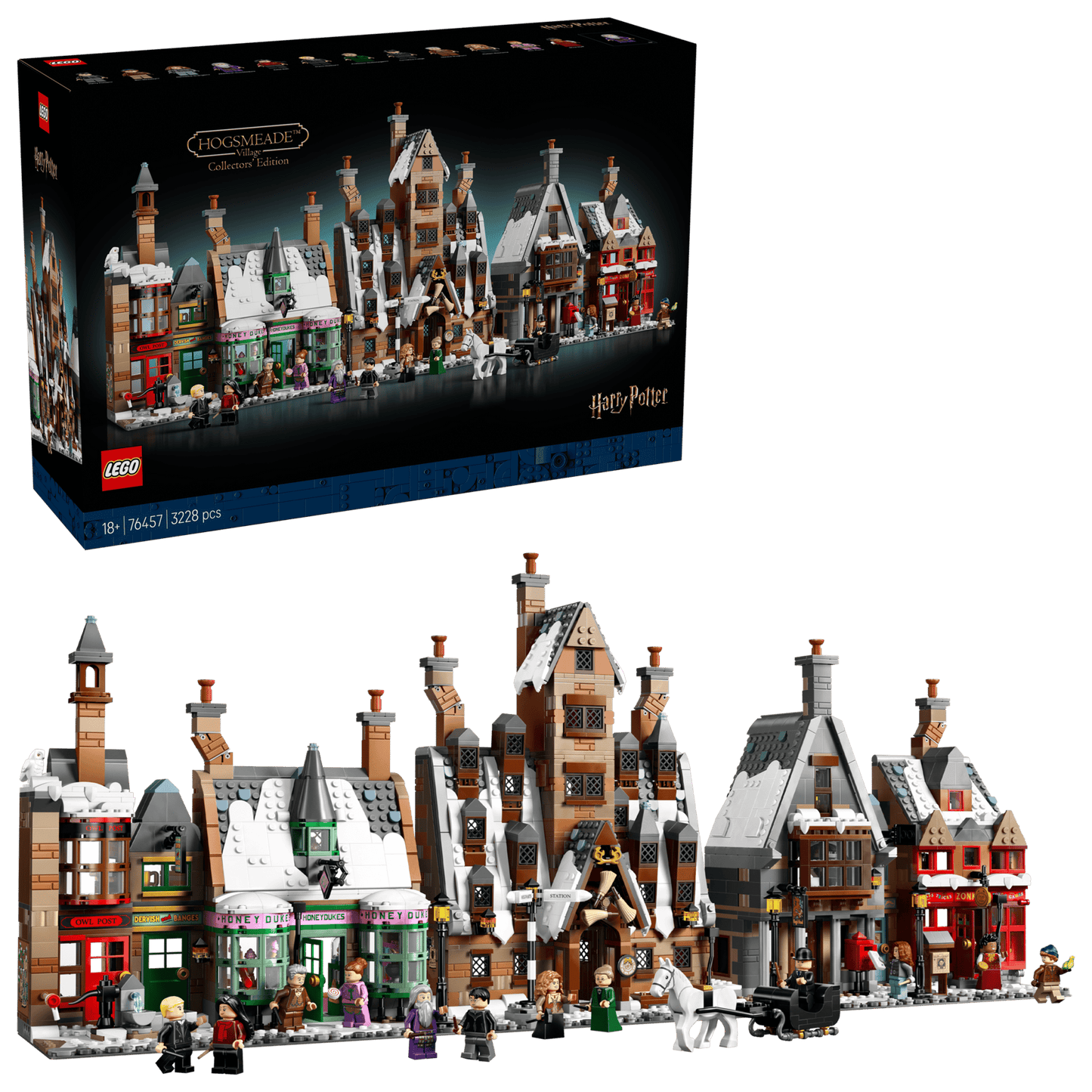 LEGO Harry Potter 76457 Het Dorp Zweinsveld Verzameleditie | 18+ Displayset