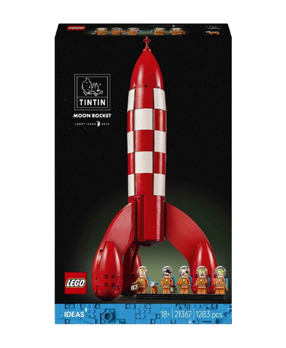 LEGO Ideas 21367 Tintin Maanraket | Kuifje Verzamelset