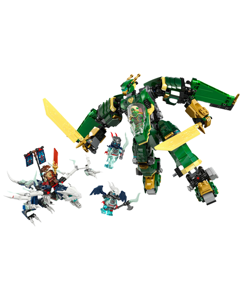 LEGO NINJAGO 71845 Lloyds Vliegtuigmecha | 1112 Stenen