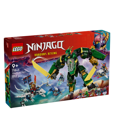 LEGO NINJAGO 71845 Lloyds Vliegtuigmecha | 1112 Stenen